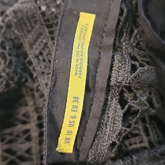 Maeve Wide-Leg Sheer Lace Trousers - Picture 14 of 15